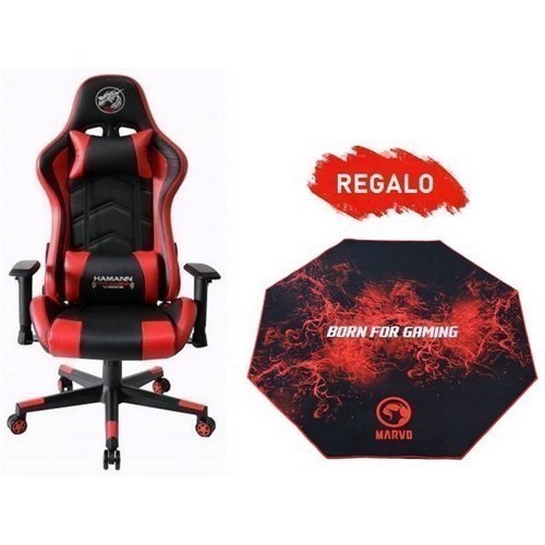 SILLA GAMING HAMANN PREDATOR VIBE+ RED